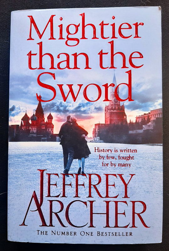 Front Cover Of Mightier Than The Sword (The Clifton Chronicles #5) (Jeffrey Archer
)