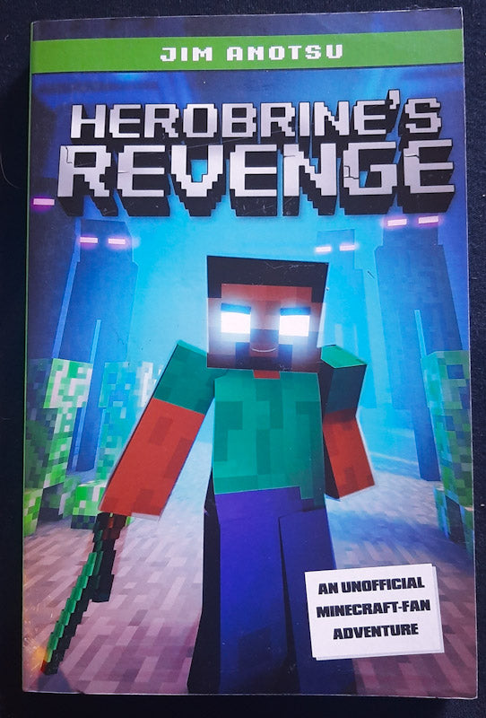 Front Cover Of Herobrine's Revenge (Herobrine #2)