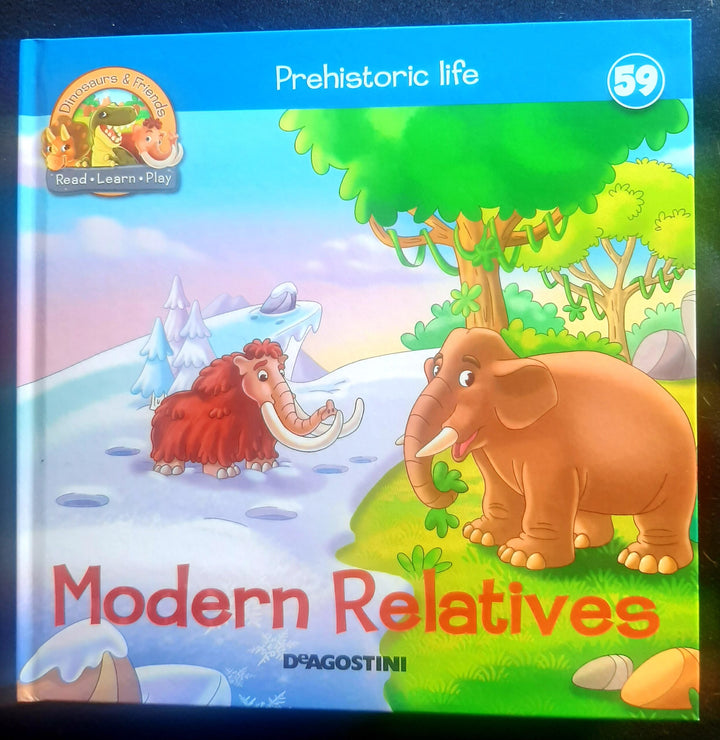 Front Cover Of Prehistoric Life: Modern Relatives (Deagostini)