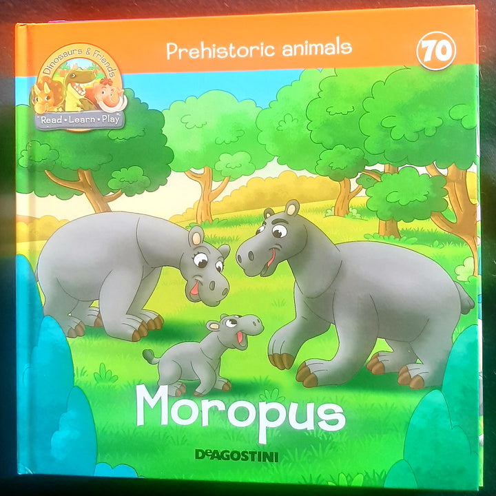 Front Cover Of Prehistoric Animals: Moropus (Deagostini)