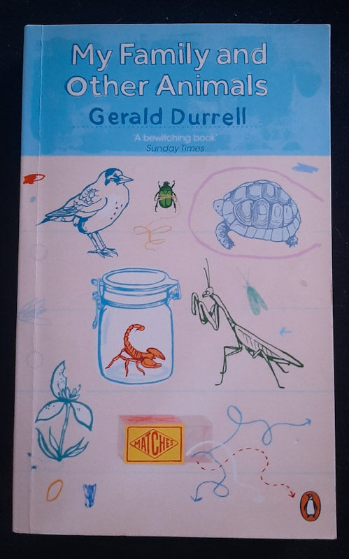 Front Cover Of My Family And Other Animals (Corfu Trilogy #1) (Gerald Durrell
)