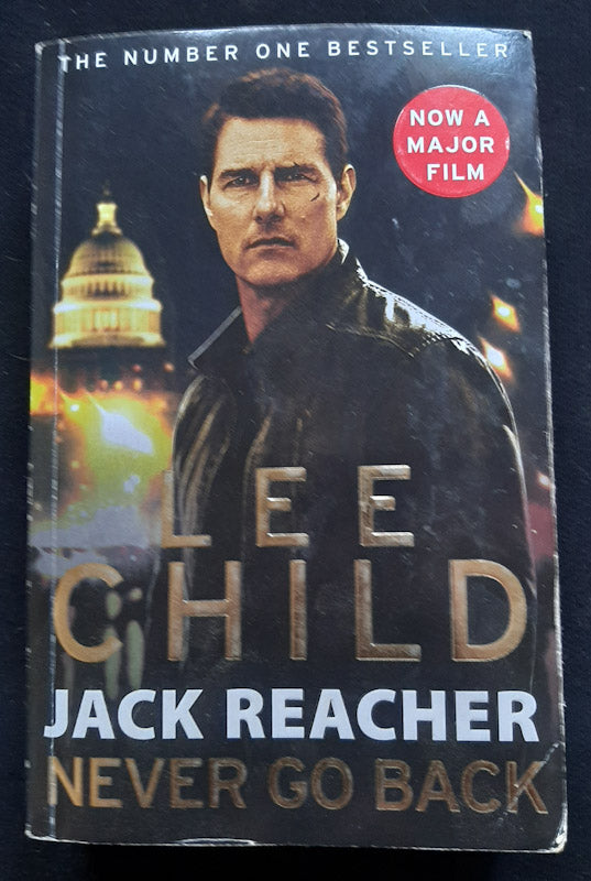 Front Cover Of Never Go Back (Jack Reacher #18) (Lee Child
)