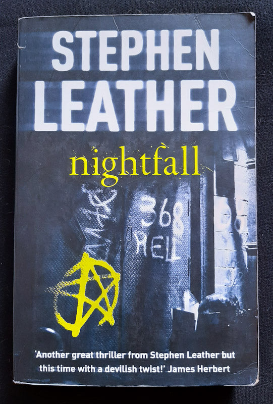 Front Cover Of Nightfall (Jack Nightingale #1) (Stephen Leather)