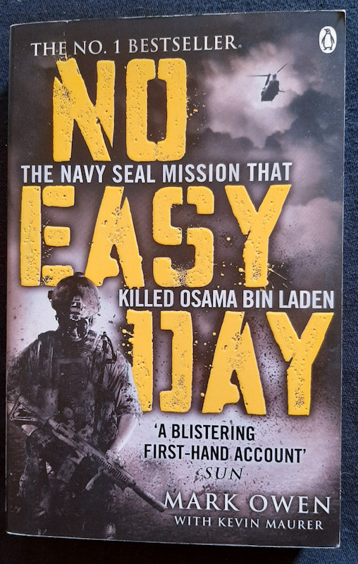 Front Cover Of No Easy Day: The Firsthand Account Of The Mission That Killed Osama Bin Laden (Mark Owen
)