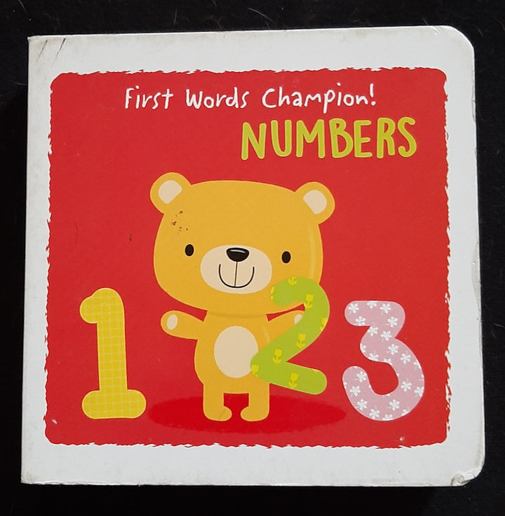 Front Cover Of First Words Champions: Numbers (Small Hardcover
)