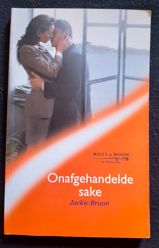 Front Cover Of Onafgehandelde Sake (Jackie Braun
)