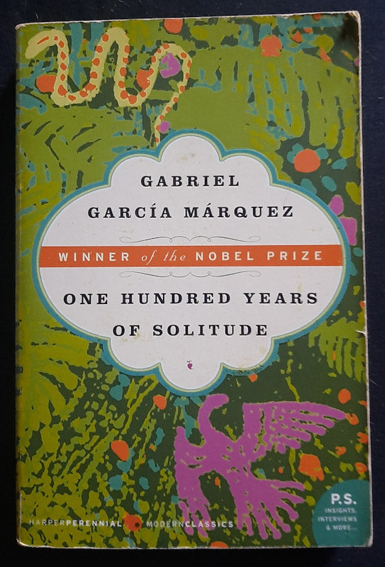 Front Cover Of One Hundred Years Of Solitude (Gabriel Garcia Marquez
)