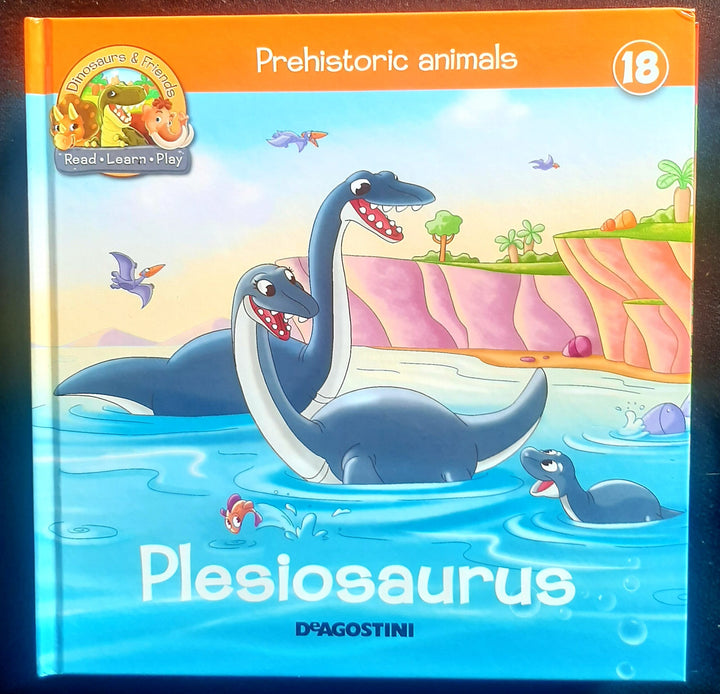 Front Cover Of Prehistoric Animals: Plesiosaurus (Deagostini)