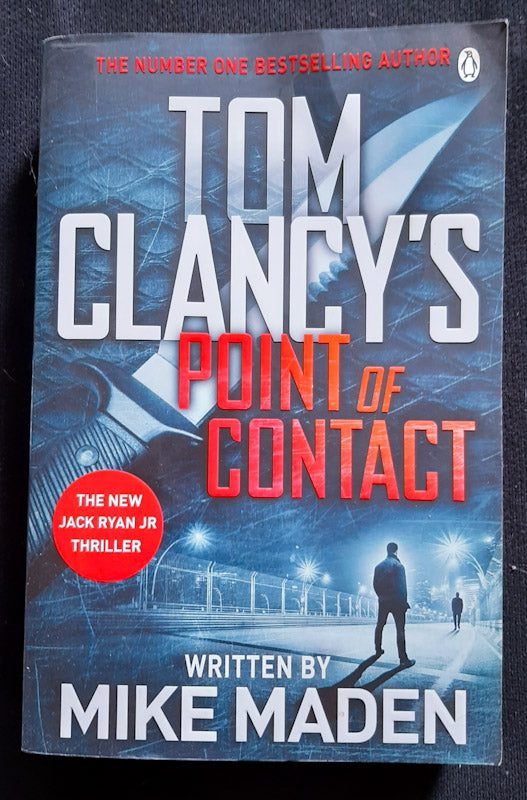 Front Cover Of Point Of Contact (Jack Ryan, Jr. #10) (Mike Maden Writing As Tom Clancy
)