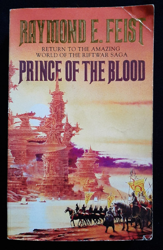 Front Cover Of Prince of the Blood (Krondor's Sons #1) (Raymond E. Feist)