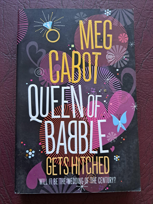 Front Cover Of The Best-Selling Book Queen Of Babble Gets Hitched Meg Cabot