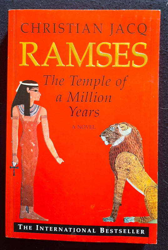 Front Cover Of Ramses: The Temple Of A Million Years (Ramsès #2) (Christian Jacq
)