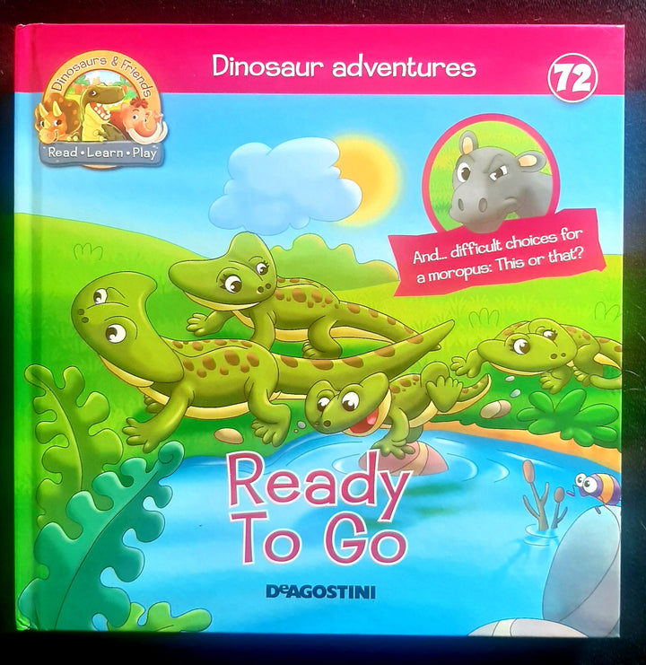 Front Cover Of Dinosaur Adventures: Ready To Go (Deagostini)