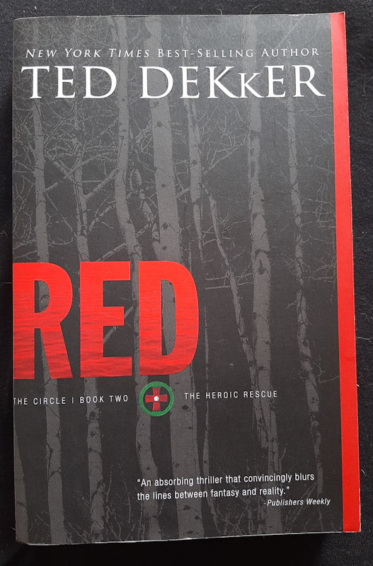 Front Cover Of Red: The Heroic Rescue (The Circle #2) (Ted Dekker
)