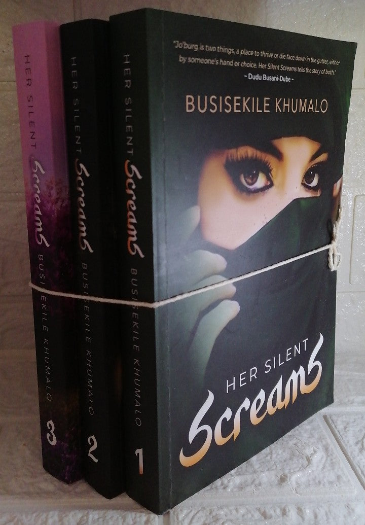 Front Cover Of Screams set (Busisekile Khumalo)