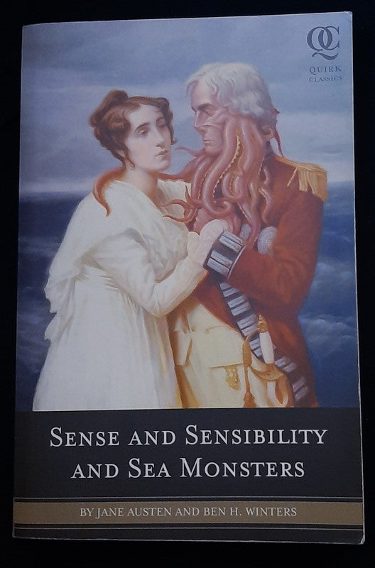 Front Cover Of Sense And Sensibility And Sea Monsters (Jane Austen, Ben H. Winters
)