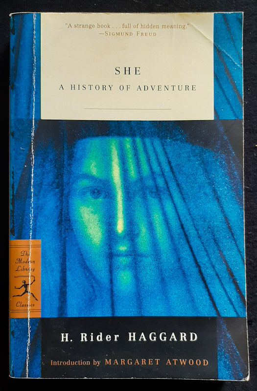 Front Cover Of She: A History Of Adventure (Ayesha #1) (H. Rider Haggard
)