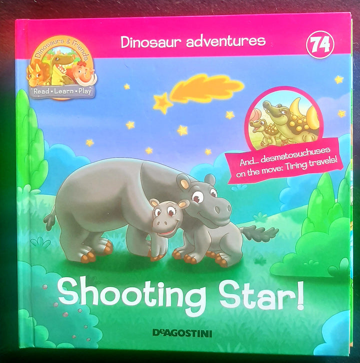 Front Cover Of Dinosaur Adventures: Shooting Star (Deagostini)