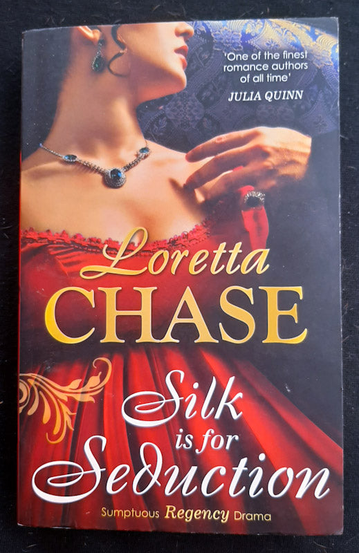 Front Cover Of Silk Is For Seduction (The Dressmakers #1) (Loretta Chase
)