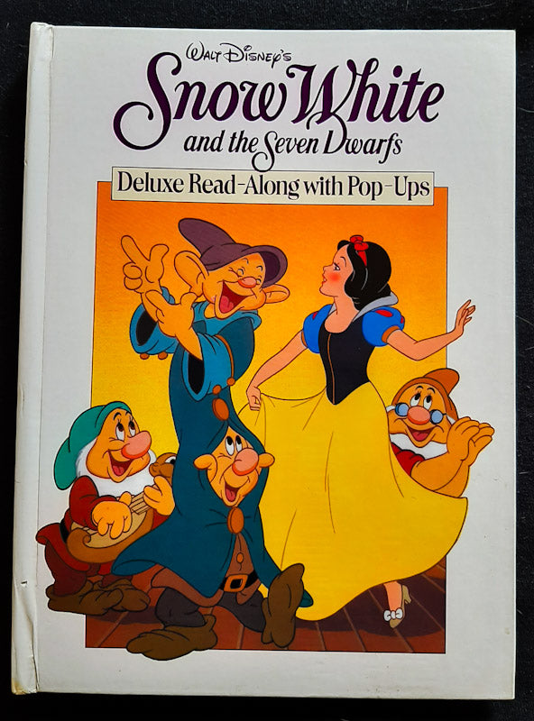 Front Cover Of Disney'S Snow White And The Seven Dwarves - Deluxe Read-Along With Pop Ups (Disney
)