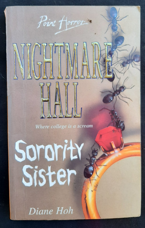 Front Cover Of Sorority Sister (Nightmare Hall #10) (Diane Hoh
)