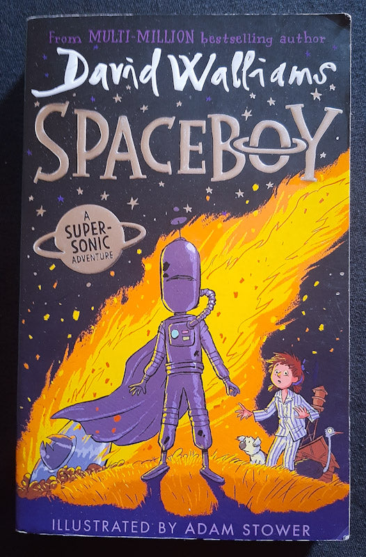 Front Cover Of The Best-Selling Book Spaceboy (David Walliams
)