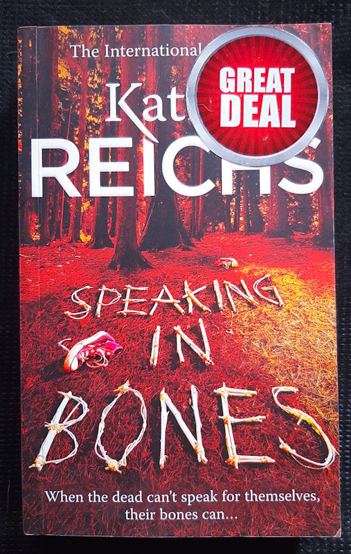 Front Cover Of Speaking In Bones (Temperance Brennan #18) (Kathy Reichs
)