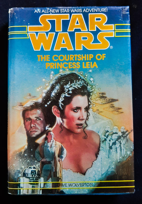 Front Cover Of Star Wars: The Courtship Of Princess Leia V. 5 (Star Wars: The Essential Legends Collection) (Dave Wolverton
)