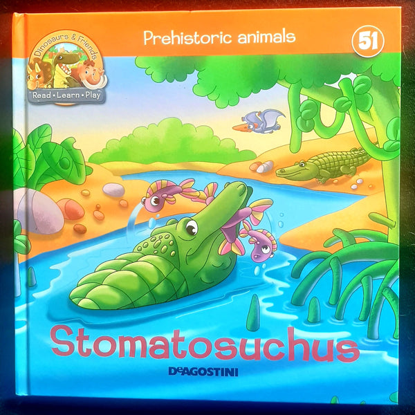 Front Cover Of Prehistoric Animals: Stomatosuchus (Deagostini)