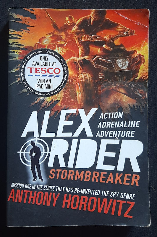 Front Cover Of Stormbreaker (Alex Rider #1) (Anthony Horowitz
)