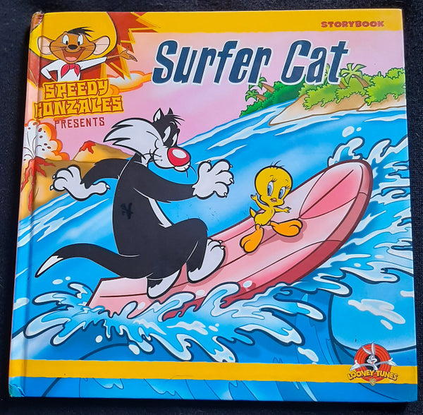 Front Cover Of Looney Tunes Speedy Gonzales Surfer Cat (Medium Hardcover_x000D_)
