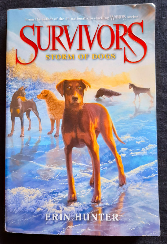 Front Cover Of Storm Of Dogs (Survivors #6) (Erin Hunter
)