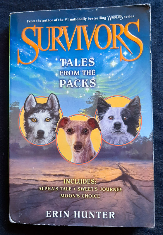 Front Cover Of Survivors: Tales From The Packs (Survivors #0.1-0.3) (Erin Hunter
)