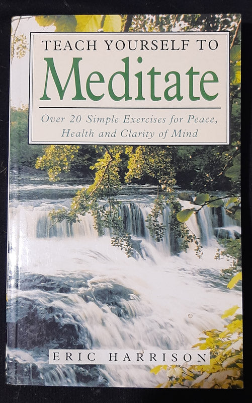 Front Cover Of Teach Yourself To Meditate (Eric Harrison)