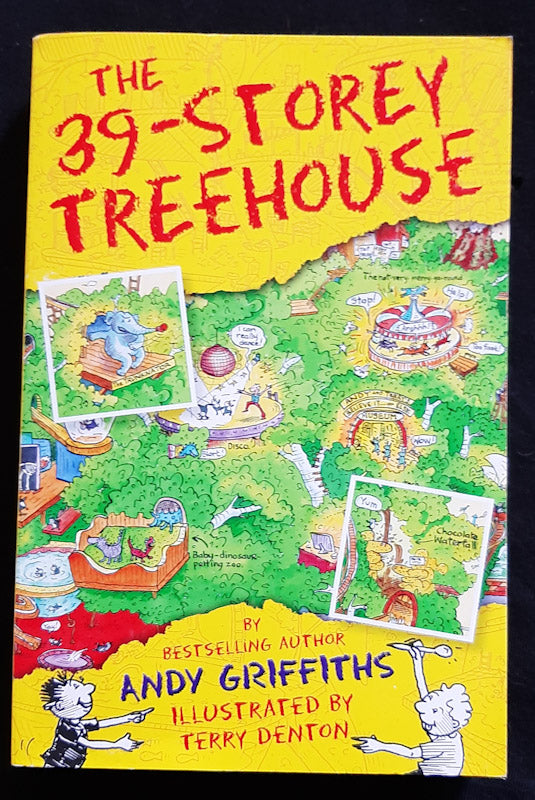 Front Cover Of The 39-Storey Treehouse (Treehouse #3) (Andy Griffiths
)
