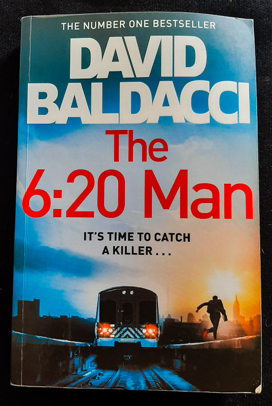 Front Cover Of The 6:20 Man (The 6:20 Man #1) (David Baldacci
)