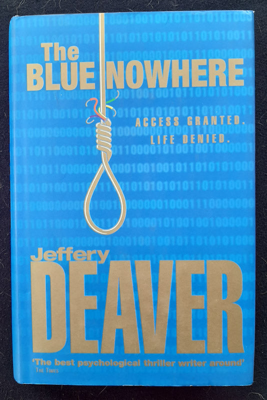 Front Cover Of The Blue Nowhere (Jeffery Deaver
)