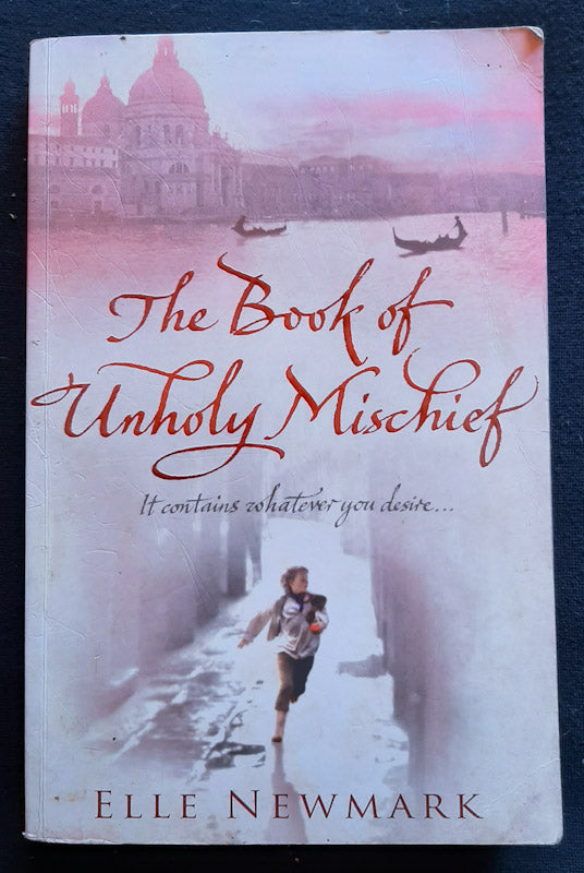 Front Cover Of The Book Of Unholy Mischief (Elle Newmark
)