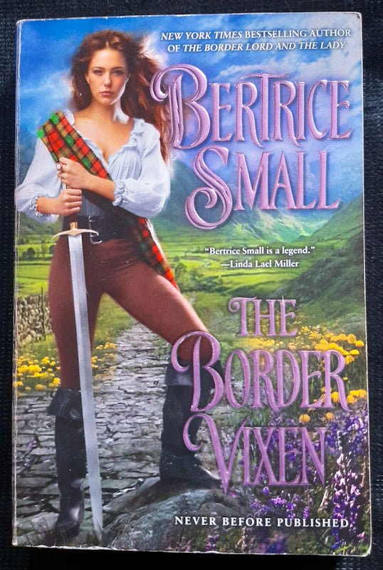 Front Cover Of The Border Vixen (The Border Chronicles #5) (Bertrice Small
)