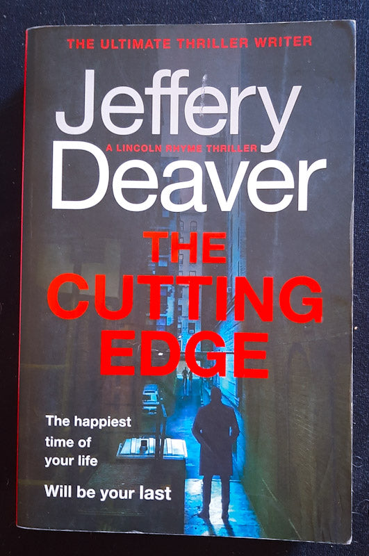 Front Cover Of The Cutting Edge (Lincoln Rhyme #14) (Jeffery Deaver
)