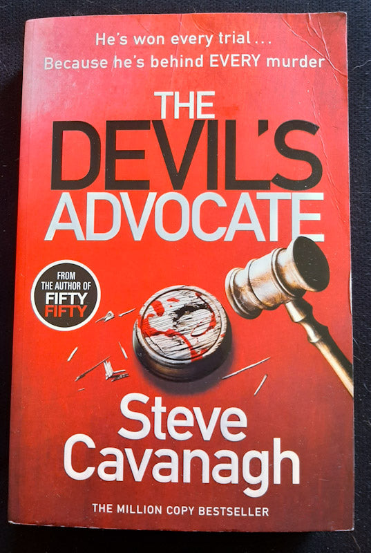 Front Cover Of The Devil'S Advocate (Eddie Flynn #6) (Steve Cavanagh
)