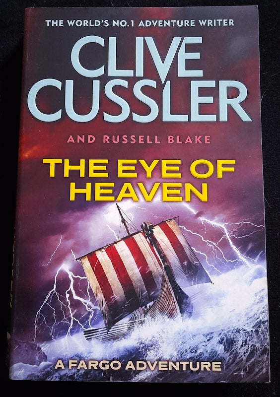 Front Cover Of The Eye Of Heaven (Fargo Adventures #6) (Clive Cussler
)