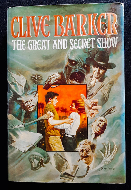 Front Cover Of The Great And Secret Show (Book Of The Art #1) (Clive Barker)