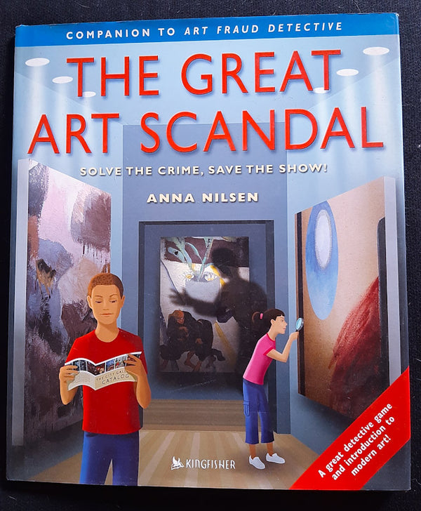 Front Cover Of The Great Art Scandal (Anna Nilsen
)