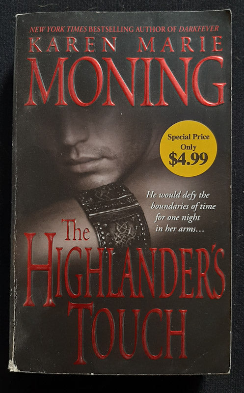 Front Cover Of The Highlander'S Touch (Highlander #3) (Karen Marie Moning
)