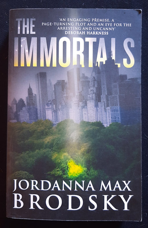 Front Cover Of The Immortals (Olympus Bound #1) (Jordanna Max Brodsky
)