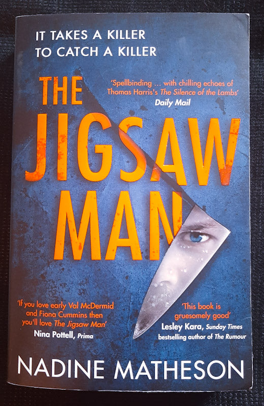 Front Cover Of The Jigsaw Man (Inspector Anjelica Henley #1) (Nadine Matheson
)