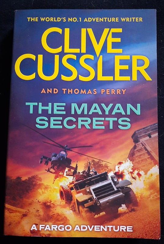 Front Cover Of The Mayan Secrets (Fargo Adventures #5) (Clive Cussler
)