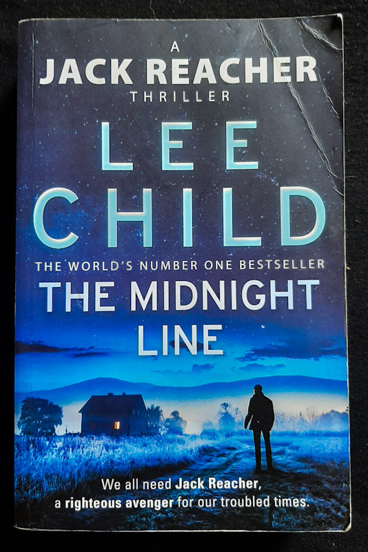 Front Cover Of The Midnight Line (Jack Reacher #22) (Lee Child
)