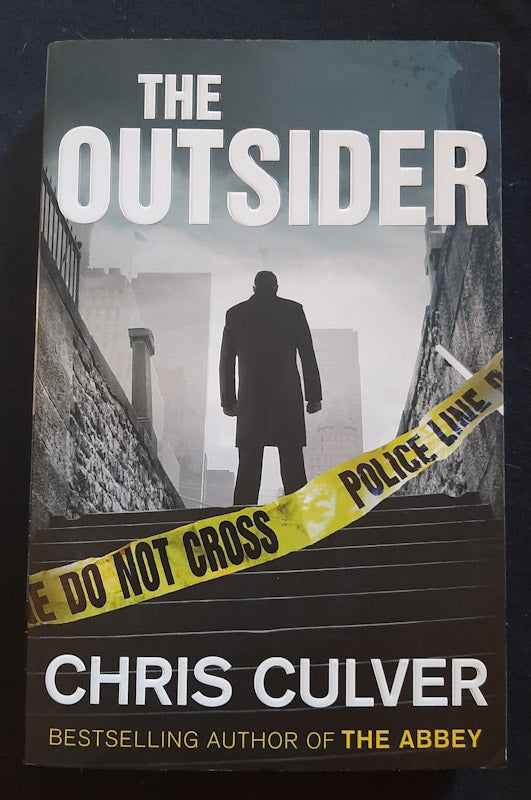 Front Cover Of The Outsider (Detective Ash Rashid #2) (Chris Culver
)